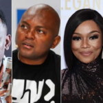 Bonang Matheba at a South African entertainment event, the TV personality whose past relationships have often made headlines.
