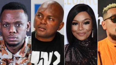 Bonang Matheba at a South African entertainment event, the TV personality whose past relationships have often made headlines.